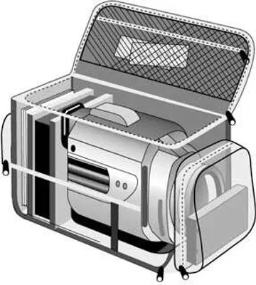 Produktbild von Samsonite Samoa 120 DV 60 Schwarz