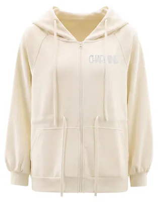 Image de Pull à capuche pour femme Dulcey - beige, taille L
