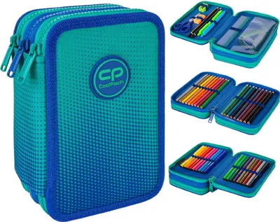 Zdjęcie produktu dla Piórnik z wyposażeniem Coolpack Jumper 3 Gradient Ocean