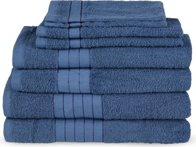 Produktbild von Uni Towels Good Morning 2* 16x22 + 2* 30x55 + 2* 50x100 + 2* 70x140 cm - Solid color