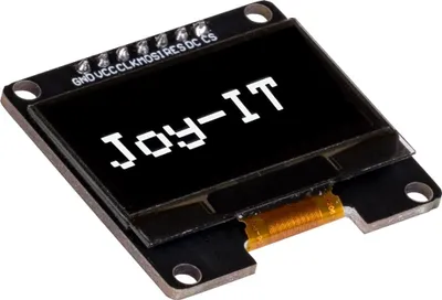 Image de Joy-it SBC-OLED01.3 Module d'affichage 3.3 cm (1.3" ) 128 x 64 pixels Convient pour (kits de développement) : Arduino, Raspberry Pi, ASUS Tinker Board, Banana Pi (SBC-OLED01.3)