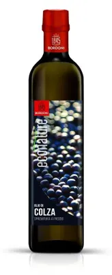 OLEJ RZEPAKOWY (Z PRAŻONYCH NASION) TŁOCZONY NA ZIMNO BIO 500 ml - BORDONI