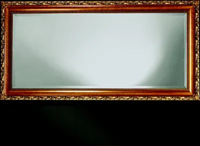 Produktbild von Spiegel Echtholz Handgemachte Holzrahmen Wandspiegel Holz Rahmen 181x91 Barock