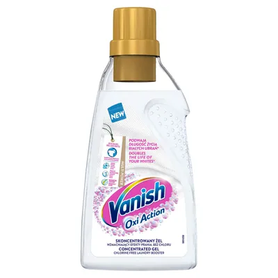 Zdjęcie produktu dla Vanish, Zel do wybielania i usuwania plam, 750 ml