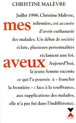 Image de Malevre Christine - Mes aveux