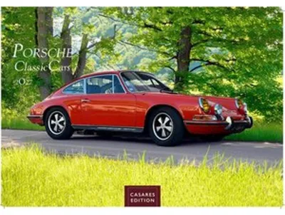 Obrázek produktu pro Kalendář Porsche Classic Cars 2027 – nástěnný kalendář | Fotokalendář veteránů, formát 35 x 50 cm – veterány Porsche – nadčasový klasický luxus.