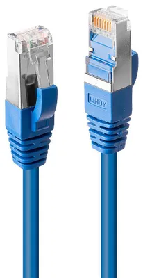 Produktbild von LINDY Patchkabel Cat6 SSTP / S/FTP PIMF blau 2.00m