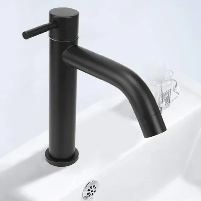 Produktbild von Einzelne Kaltwasserarmatur aus Edelstahl für Badezimmer und Toilette