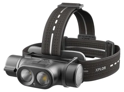 CREE LED nabíjecí čelovka GP Xplor PHR19, 1200 lm