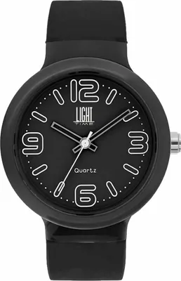 Productafbeelding van Uni horloge Light Time EUROPE, zwart (diameter 40 mm)