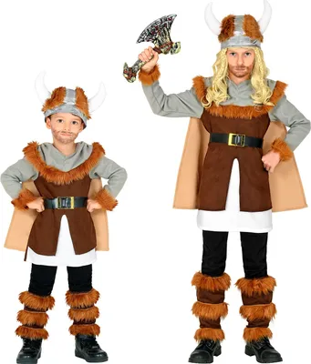 Produktbild von Racker Ragnar Wikinger Kostüm für Jungen