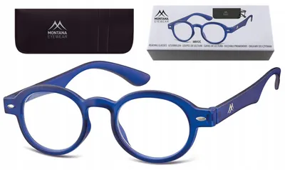 Produktbild von Montana Lesebrille Lenonki Blaue Damen Herren Asphärisch