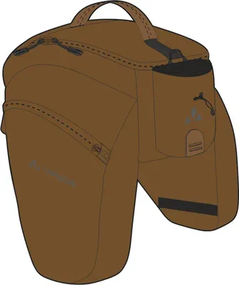 Produktbild von Vaude Doppelpacktasche eSilkroad Plus umbra