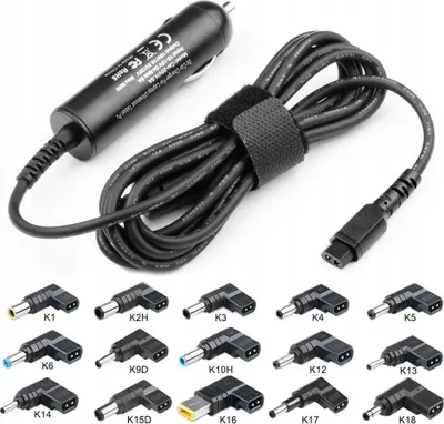Produktbild von CoreParts MBXUN-90W-DC0001, Universal, Drinnen, 10-15 V, 90 W, 20 V, DC1-to-DC2
