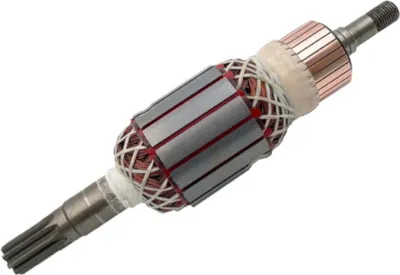 Produktbild von Trade-Shop Anker Rotor Motor Ersatzteil kompatibel mit Bosch GSH 16-28, GSH 16-30 Meißelhammer Stemmhammer Schlaghammer ersetzt 1614011117