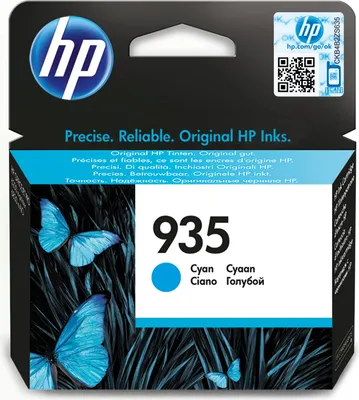 Immagine prodotto di HP 935 Cyan Original Ink Cartridge cartuccia d'inchiostro 1 pz Resa standard