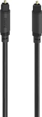 Produktbild von Hama 00202017, Toslink, Männlich, Toslink, Männlich, 3 m, Schwarz