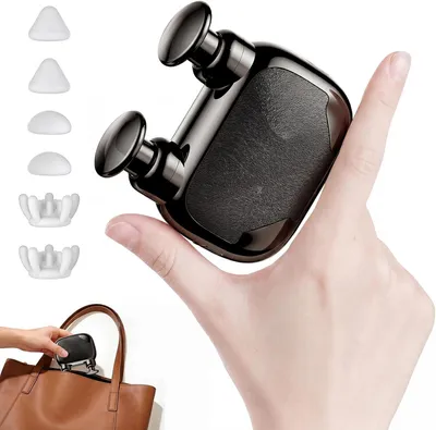 Produktbild von ZONSUSE Mini Massagepistole Tragbar mit 4 Massageköpfen, Tiefengewebe Massage und USB-C für Sport, Büro & Reisen