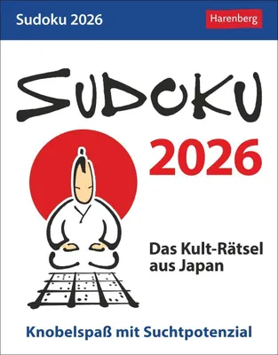 Produktbild von Sudoku Tagesabreißkalender 2026 - Das Kult-Rätsel aus Japan