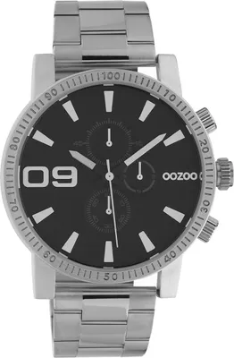 Immagine prodotto di Oozoo orologio da polso in acciaio inossidabile argento C10706 Orologi da uomo analogici al quarzo UOC10706