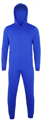 Produktbild von Comfy Co Kinder Onesie, Unifarben RW3293 (7/8 Jahre) (Royal Blau)