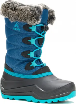 Produktbild von Kamik Mädchen Schnürstiefel in Blau, Größe 33/34