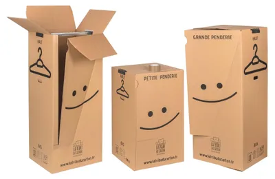 Produktbild von Umzugspaket „Kleidung“ + 1 Klebeband gratis