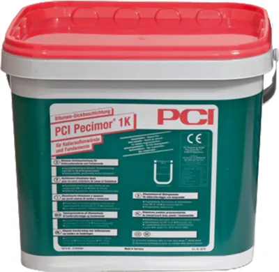 Obrázok produktu pre PCI Pecimor 1K Bitumen-Dickbeschichtung 10 Liter