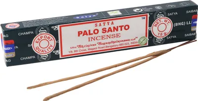 Produktbild von Satya Incense Räucherstäbchen, Indische Räucherstäbchen 15 g - Palo Santo, 21*4*2 cm, Indische Räucherstäbchen