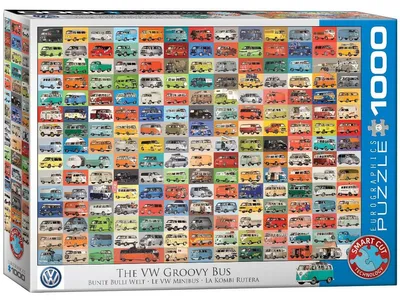 Image de EUROGRAPHICS Puzzle VW Groovy Bus 1000 pièces