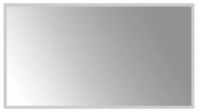 Immagine prodotto di Specchio da bagno LED vidaXL, vetro trasparente, 90 x 50 cm, vetro temperato