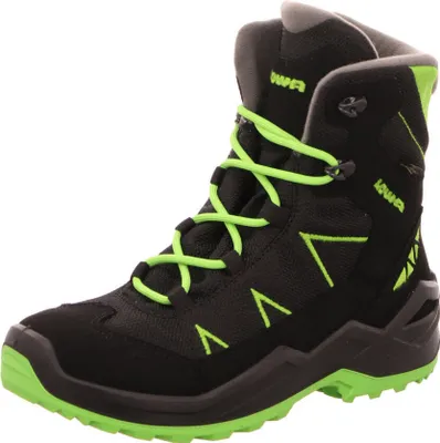 Produktbild von Lowa Kinderstiefel JONAS GTX MID Schwarz Limone