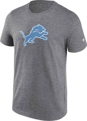 Produktbild von Fanatics - NFL Detroit Lions Primary Logo Graphic T-Shirt : Grau XL Farbe: Grau Größe: XL