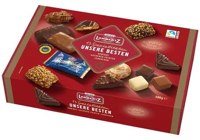 Produktbild von Lambertz Lebkuchenmischung Unsere Besten Dominos Aachener Print 500g