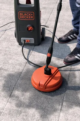 Productafbeelding van Black & Decker BXPW1700PE, Stangmodel, Elektrisch, 6 meter, Hoge druk, Zwart, Oranje, 420 liter per uur