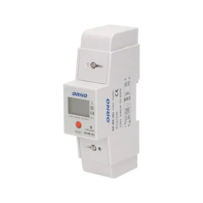 Obrázek produktu pro ORNO OR-WE-503, Elektronický, Výstupní výkon, Bílá, kWh, LCD, brak