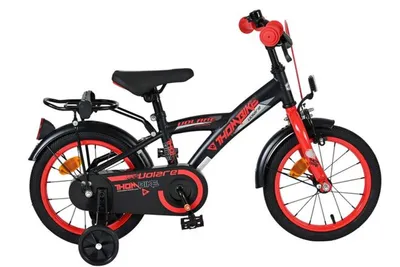 Produktbild von Volare Thombike Kinderfahrrad - Jungen - 14 Zoll - Schwarz Rot