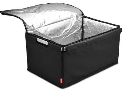 Produktbild von Kühltasche Faltbox – Isolierte Transportbox für Lebensmittel & Getränke – Warm- & Kalthaltung durch Aluminium-Folie & Schaumstoff – Stabiler Aluminiumrahmen & verstärkter Boden – Faltbar & vielseitig