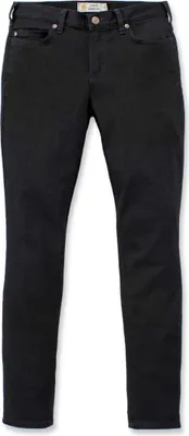 Produktbild von Carhartt Slim-Fit Skinny Leg Denim Hosen Onyx