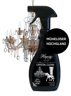 Produktbild von Hagerty Crystal Clean Kristallreiniger Spray 500 ml I Effektives Kronleuchter Re