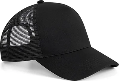 Immagine prodotto di Beechfield B642 | Microknit Snapback Trucker - Chiusura a scatto - Colore: Nero - Taglia: Unica