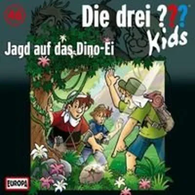 Produktbild von Die drei ??? Kids 46. Jagd auf das Dino-Ei (drei Fragezeichen) CD