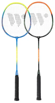 Produktbild von Alumtec 55K Set Mit Badmintonschlägern + Federbällen 3 St. Wish