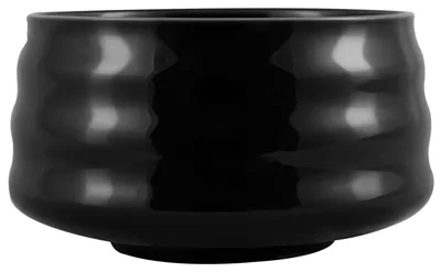 Produktbild von Cebador - Matcha Schale Yoru 500ml Schwarz - Keramik Matchawan Zum Aufschlagen - Traditionelle Form - Spülmaschinenfest - Teeschale