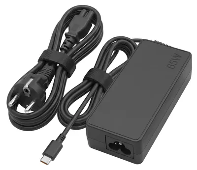 Produktbild von Avizar, USB-C Netzteil 65W für PC Dell / Acer / Microsoft, Schwarz