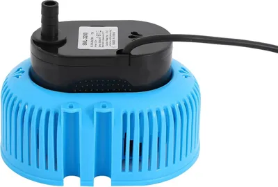 Image de Pompe submersible - Pompe de drainage Pour couverture de piscine/bassin/aquarium/irrigation - 75 W - 3000 l/h - Hauteur de refoulement 3,2 m - 220–240 V 50 Hz - Bleu