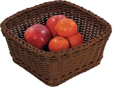 Produktbild von Kesper Brotkorb - Kunststoff - braun - quadratisch - 24 x 11 cm
