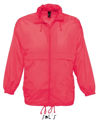 Produktbild von SOLs 32000 | Windbreaker Surf - Farbe: Neon Coral - Größe: XXL