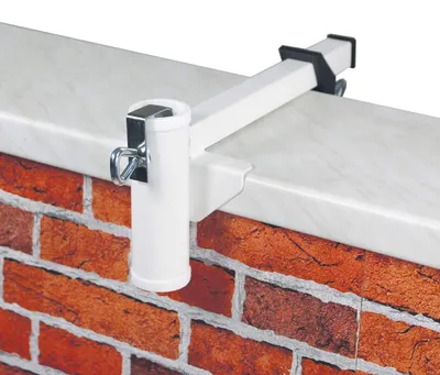 Obrázok produktu pre Držiak na slnečník pre balkóny, odolný voči poveternostným vplyvom a nastaviteľný