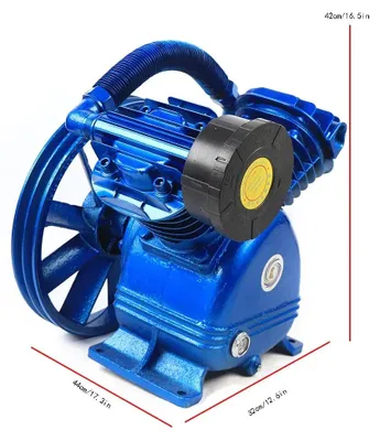 Image de Compresseur-pompe – Moteur 4 kW – Débit d'air de 600 L/min – Pompe à cylindres – Pompe à pression